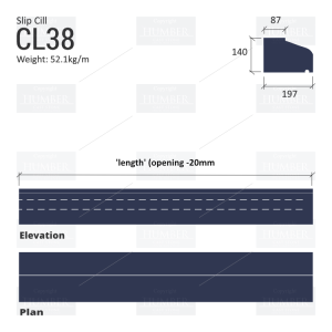 SLIP WINDOWS CILLS CL38