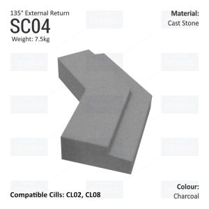 Traditional String Course (135°External Return) SC04