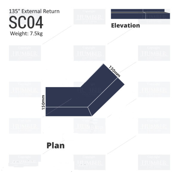 Traditional String Course (135°External Return) SC04