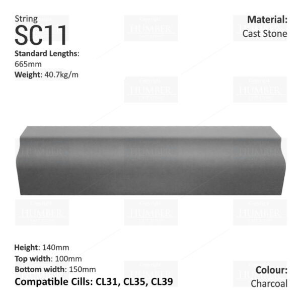 Bullnose String Course SC11