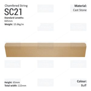 Chamfered String Course SC21