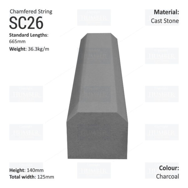 Chamfered String Course SC26