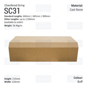 Chamfered String Course SC31