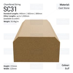Chamfered String Course SC31