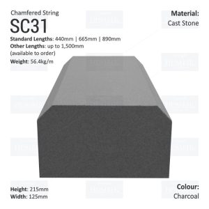 Chamfered String Course SC31