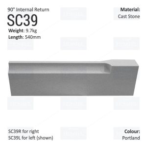 Label String Course (90° Internal Return) SC39