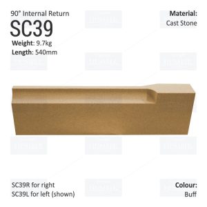 Label String Course (90° Internal Return) SC39