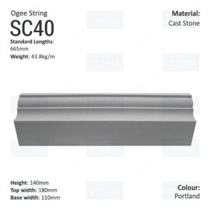 Ogee String Course SC40