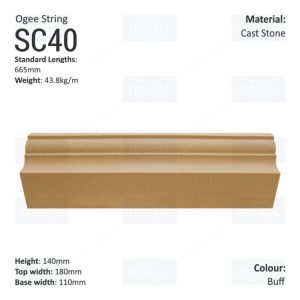 Ogee String Course SC40