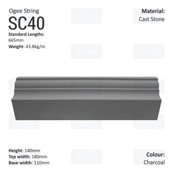 Ogee String Course SC40