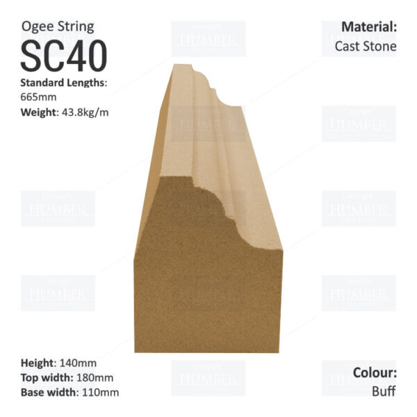 Ogee String Course SC40