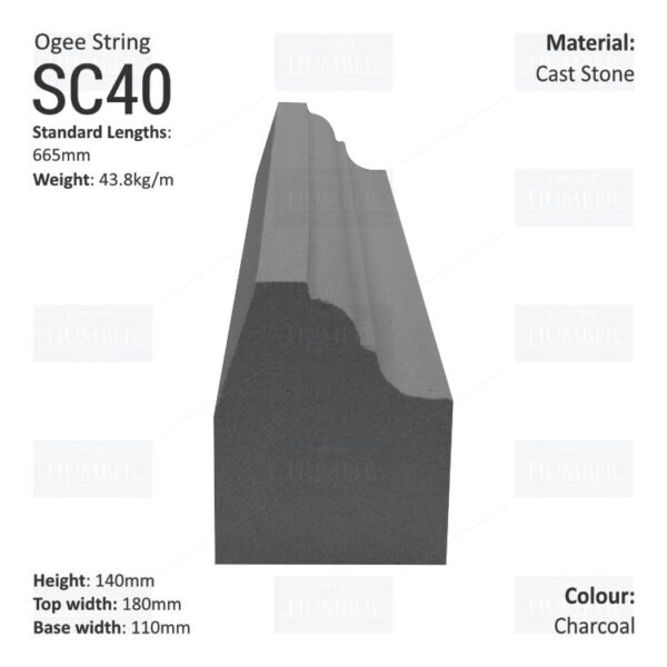 Ogee String Course SC40