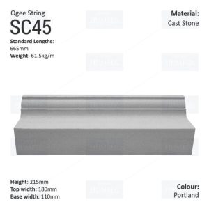 Ogee String Course SC45