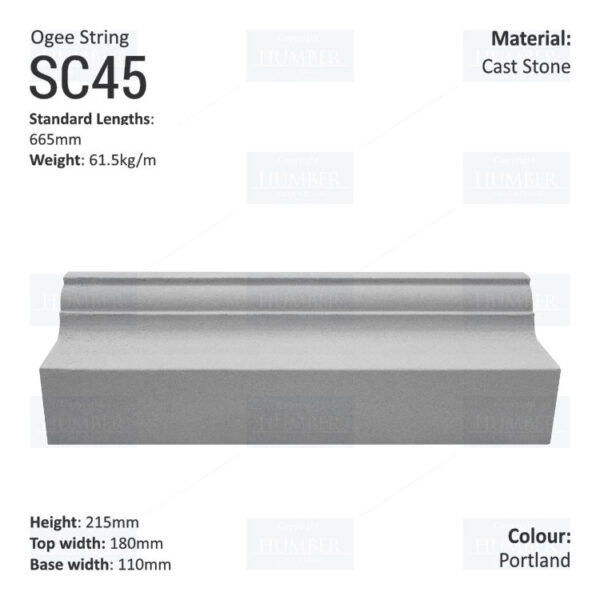 Ogee String Course SC45