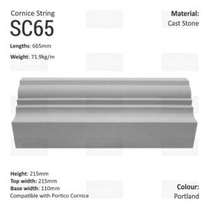 Cornice String Course SC65