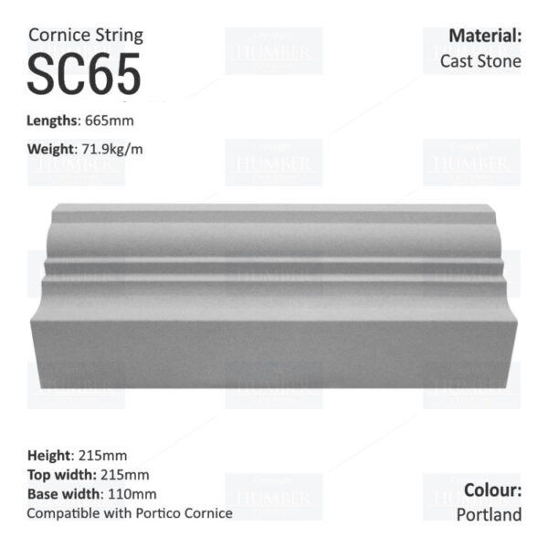 Cornice String Course SC65