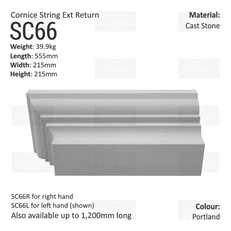 Cornice String Course SC66