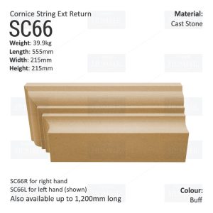 Cornice String Course SC66