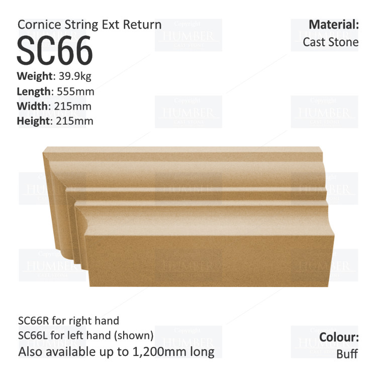 Cornice String Course SC66