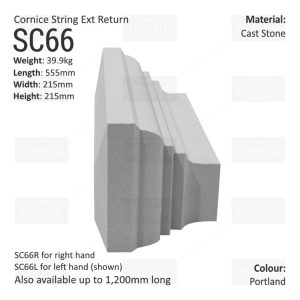 Cornice String Course SC66