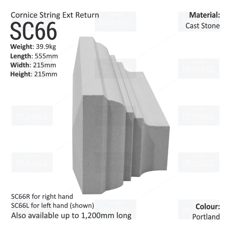 Cornice String Course SC66