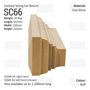 Cornice String Course SC66