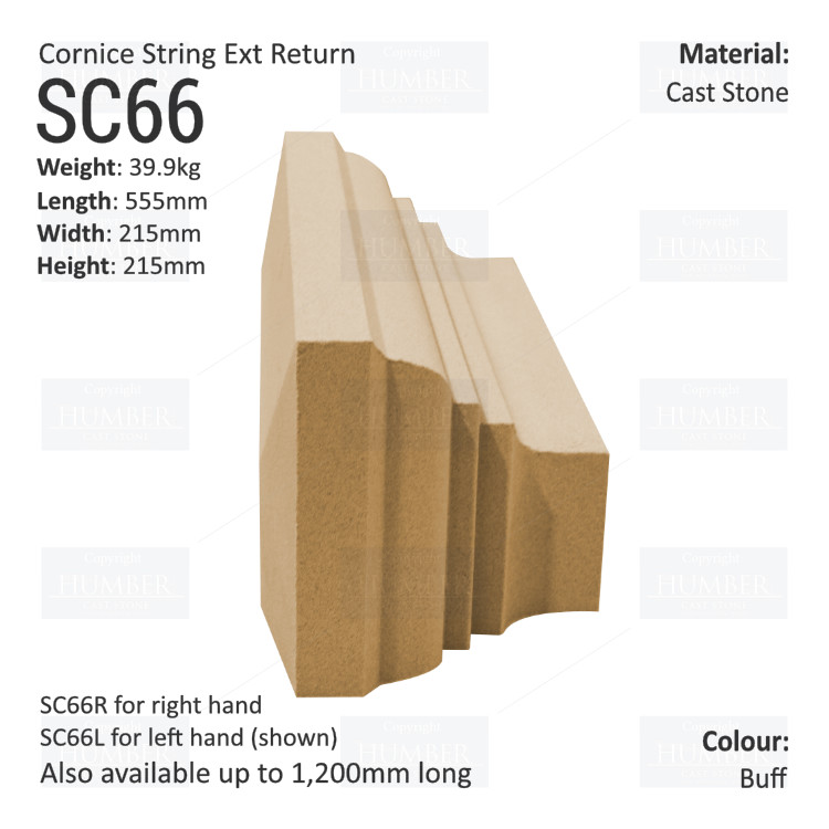Cornice String Course SC66