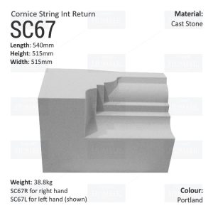 Cornice String Course SC67