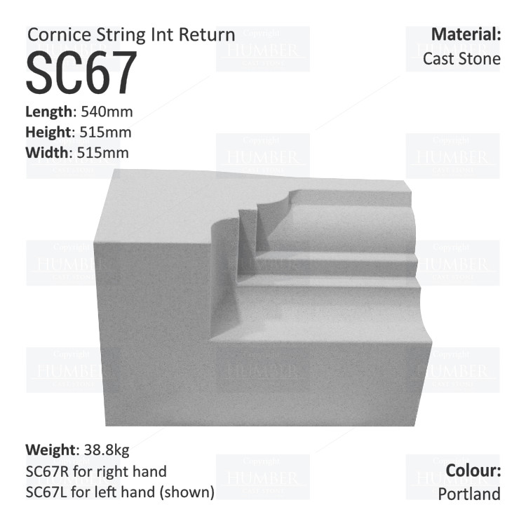 Cornice String Course SC67