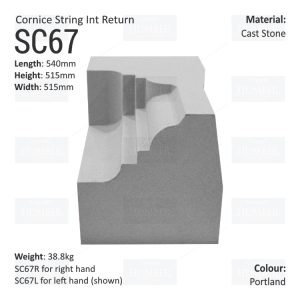 Cornice String Course SC67