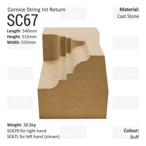 Cornice String Course SC67