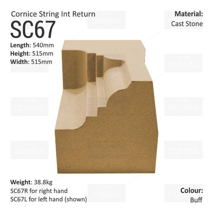 Cornice String Course SC67