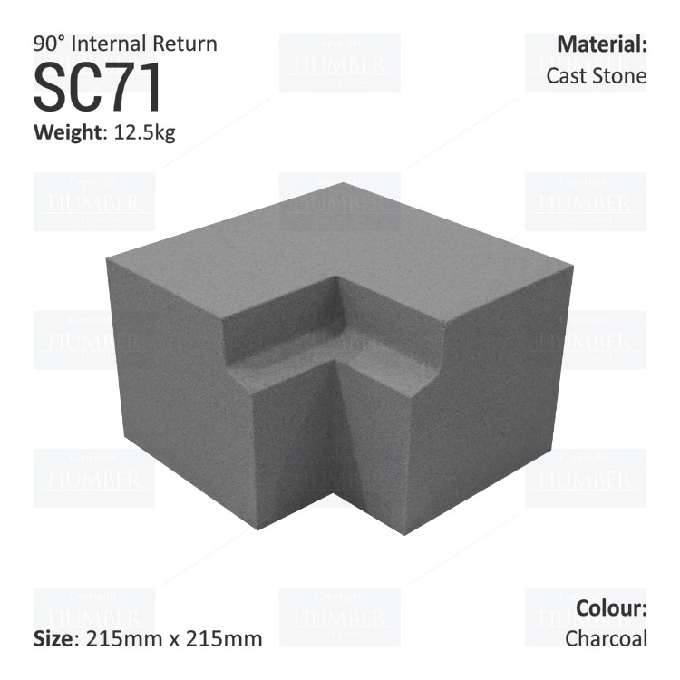 Traditional String Course (90° Internal Return) SC71