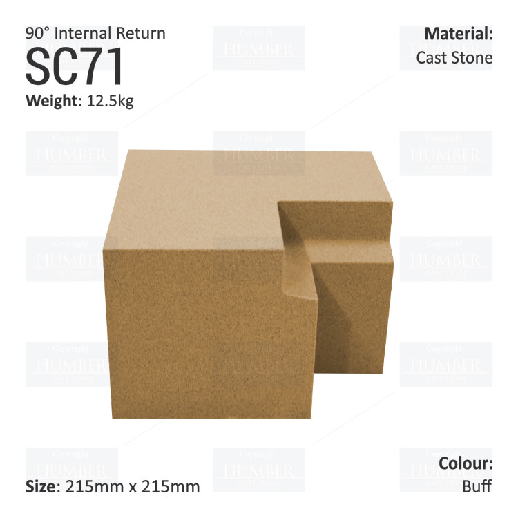 Traditional String Course (90° Internal Return) SC71
