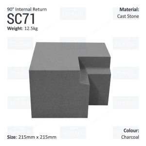 Traditional String Course (90° Internal Return) SC71