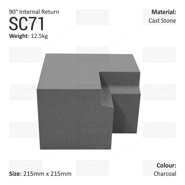 Traditional String Course (90° Internal Return) SC71