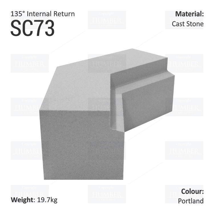 Traditional String Course (135° Internal Return) SC73