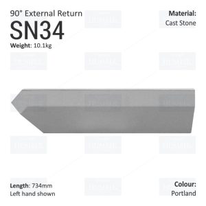 Label String Course (90° External Return) SN34