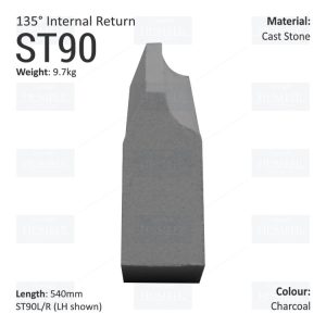 Label String Course (135° Internal Return) ST90
