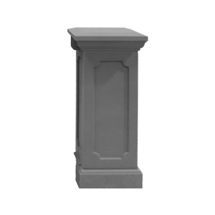 York Pier NO Plinth_CLM-H898-CHARCOAL