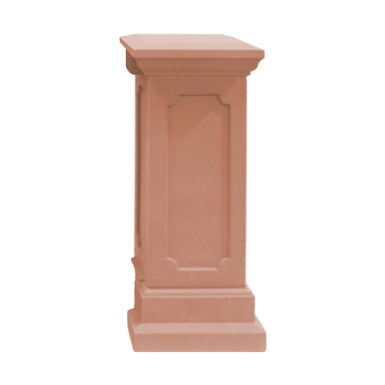 York Pier Plinth_CLM-H898-TERRACOTTA