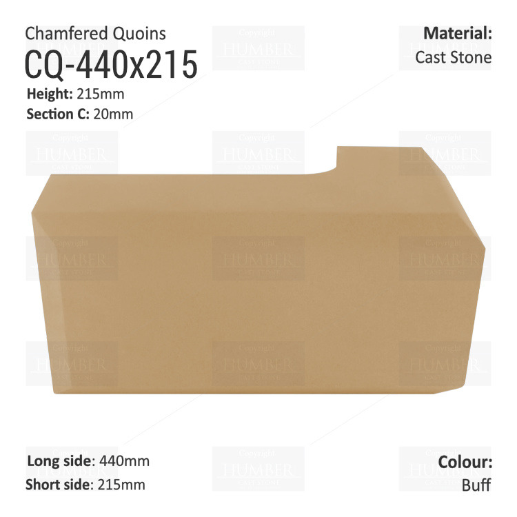 Chamfered Quoins