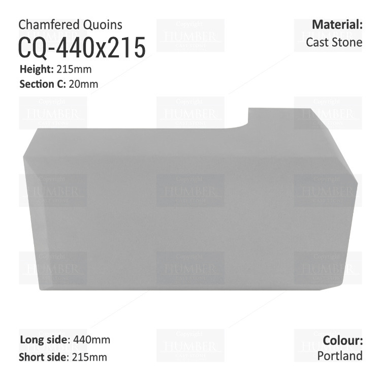 Chamfered Quoins