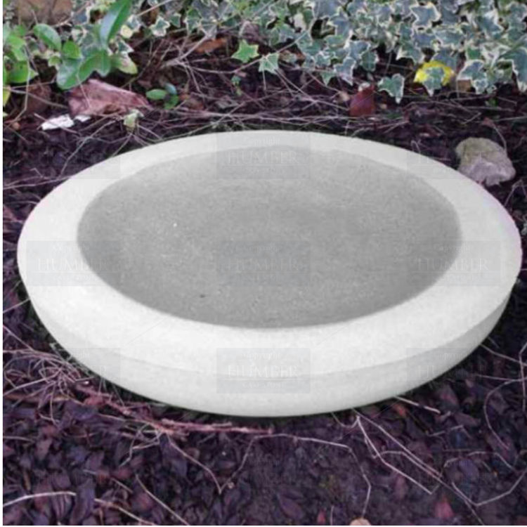 Cast Stone Birdbath Top Replacement – 17 inches
