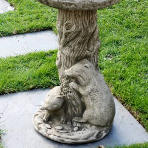 Badger Stone Bird Bath BB-4-003