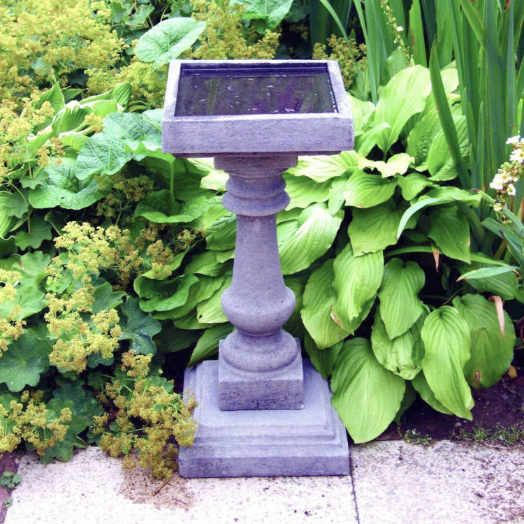 Baluster Stone Bird Bath BB-C5762