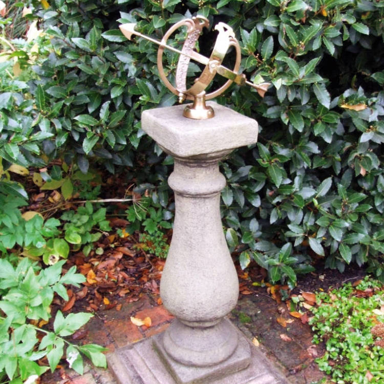 Baluster Medium Armillary Sundial BMA-C2350