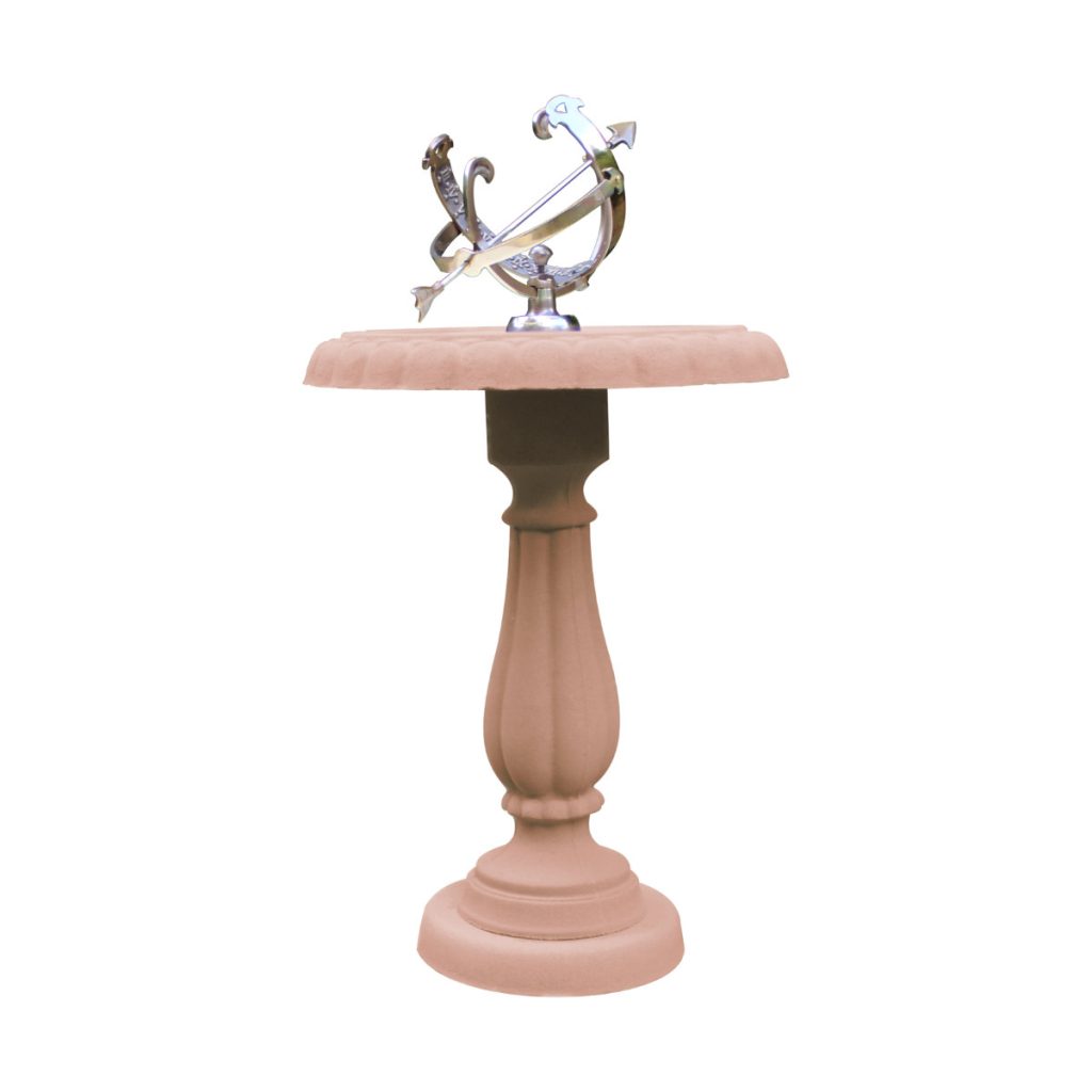 Brass Armillary on Heritage BB_BAS-HBB-TERRACOTTA
