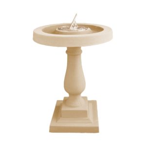 Buckingham Sundial Birdbath