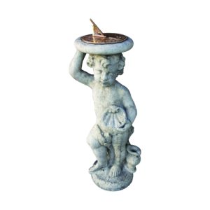 Cherub Aged Brass Sundial CABS-3755